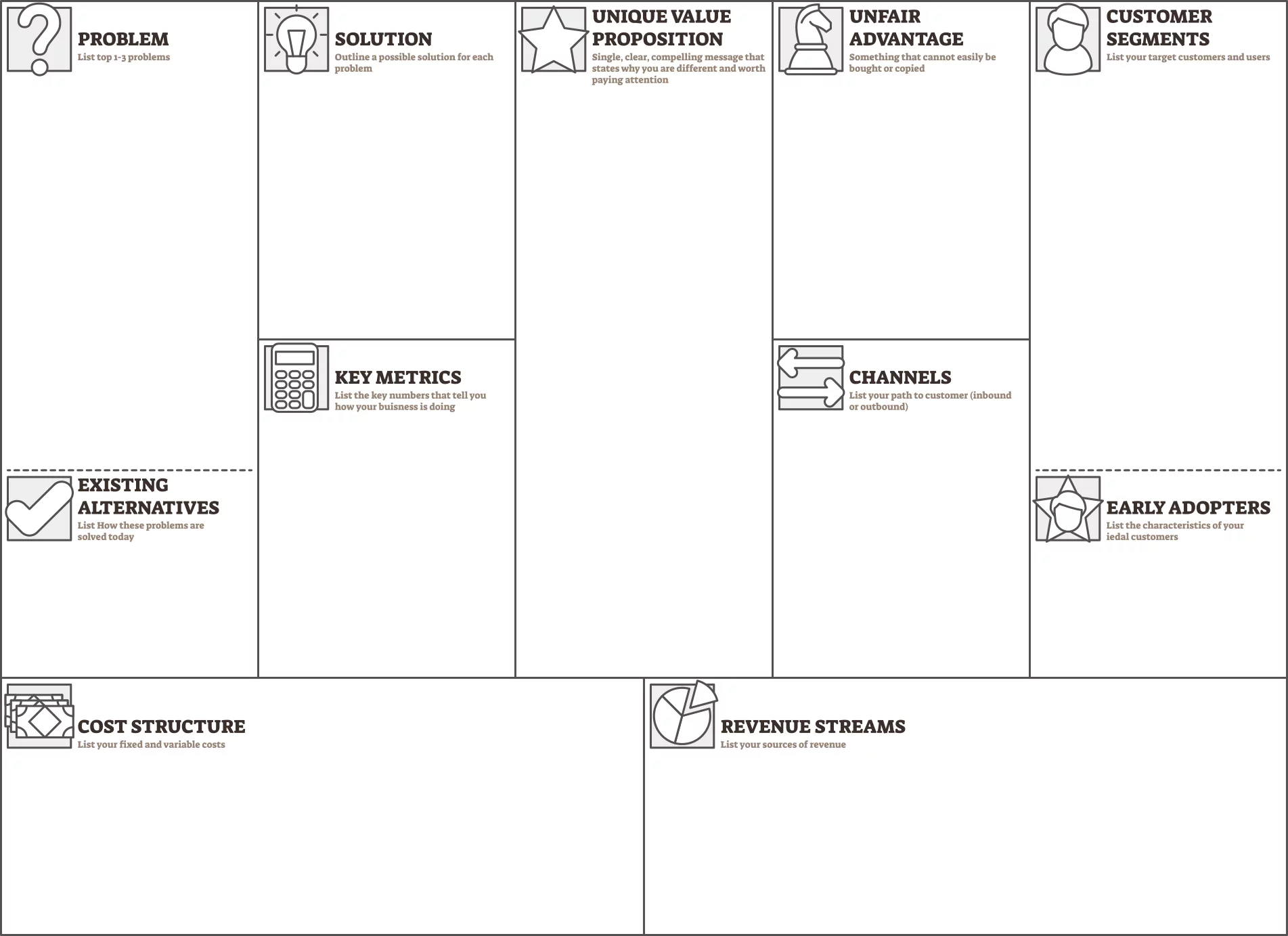 free business plan template